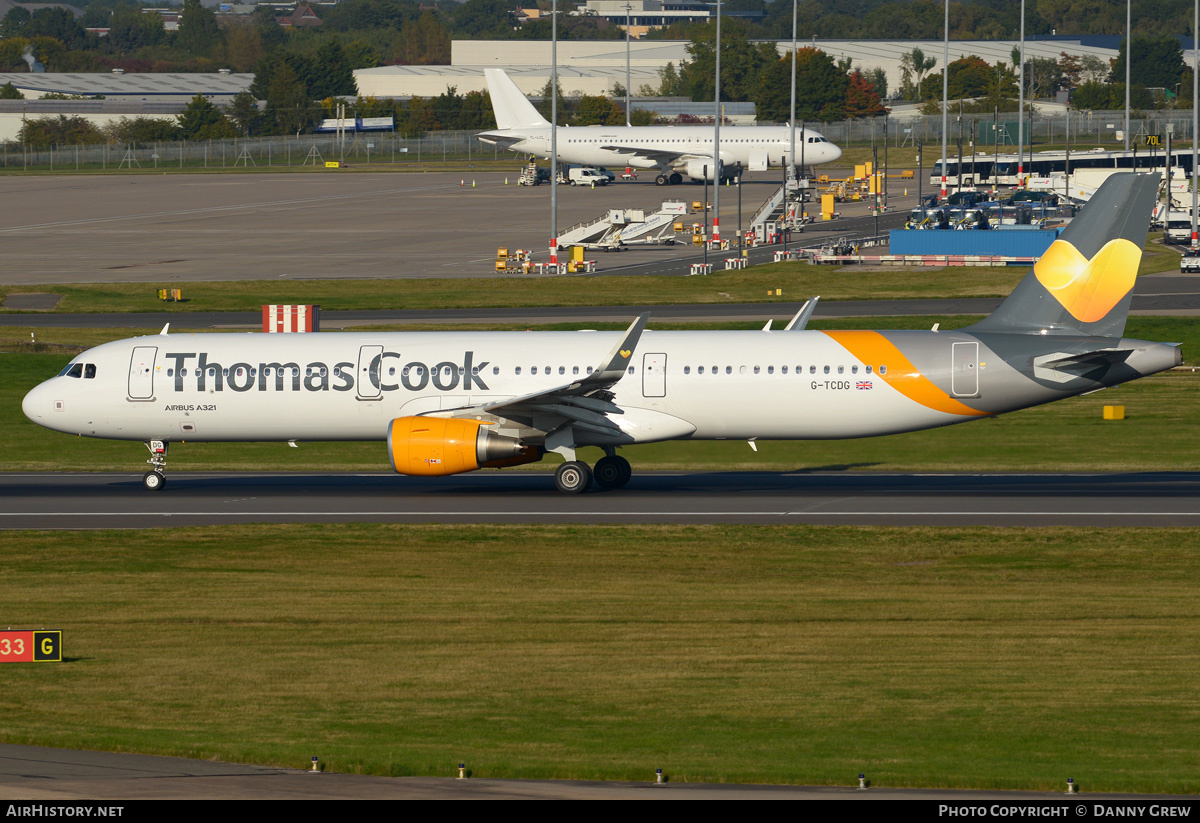 Aircraft Photo of G-TCDG | Airbus A321-211 | Thomas Cook Airlines | AirHistory.net #196034