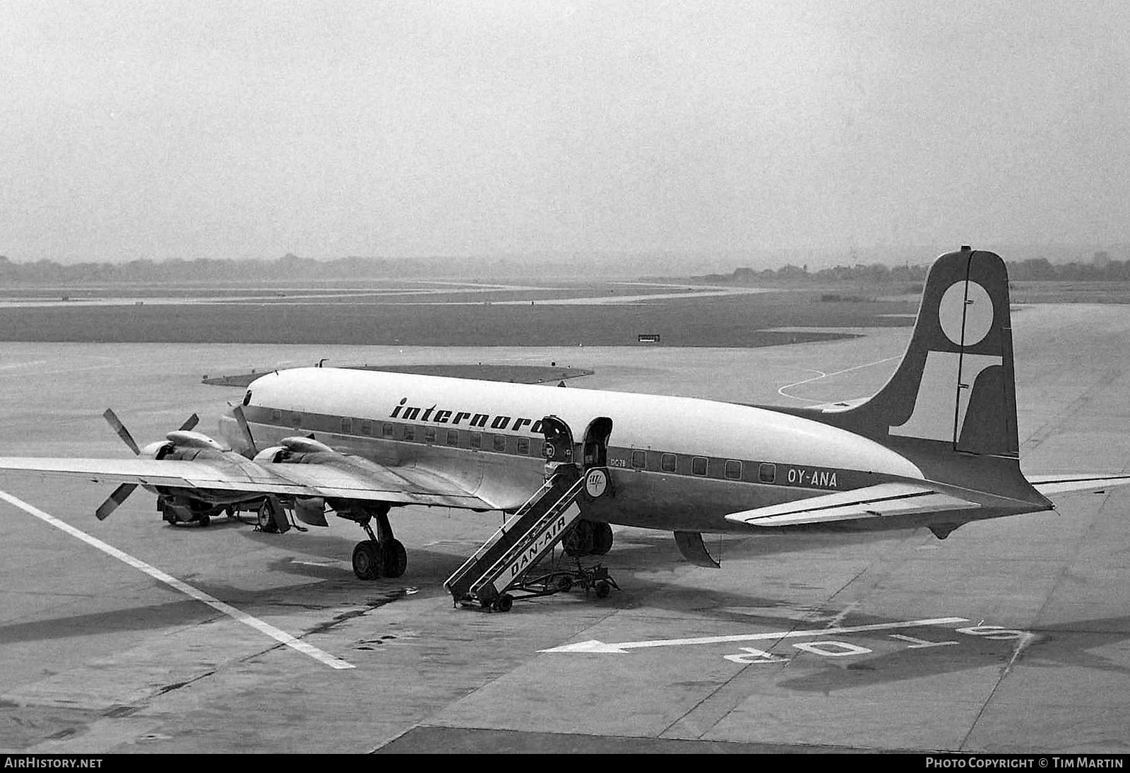 Aircraft Photo of OY-ANA | Douglas DC-7B | Internord | AirHistory.net #196035