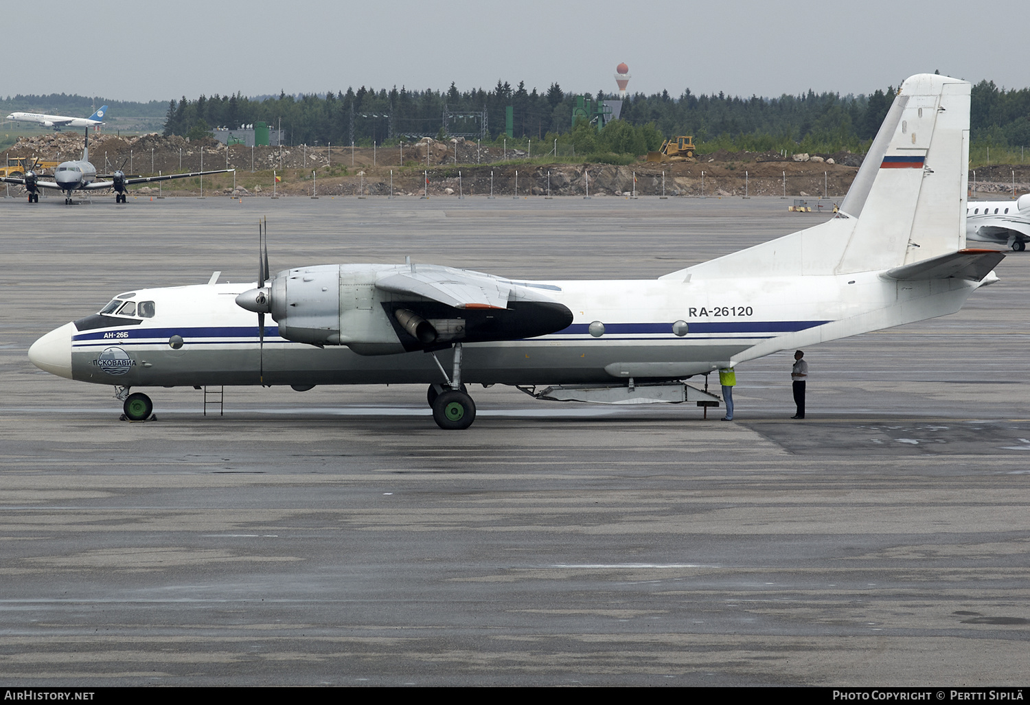 Aircraft Photo of RA-26120 | Antonov An-26B | Pskovavia | AirHistory.net #196037