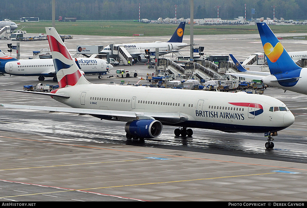 Aircraft Photo of G-BNWZ | Boeing 767-336/ER | British Airways | AirHistory.net #196039