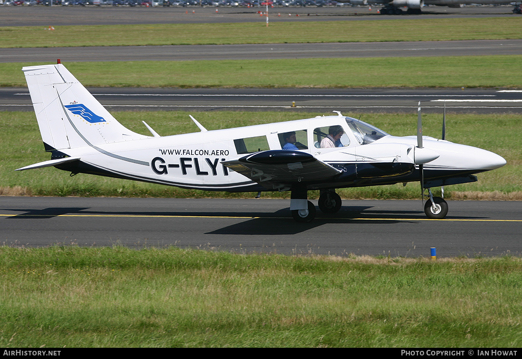 Aircraft Photo of G-FLYI | Piper PA-34-200 Seneca | Falcon Flying Services | AirHistory.net #196062