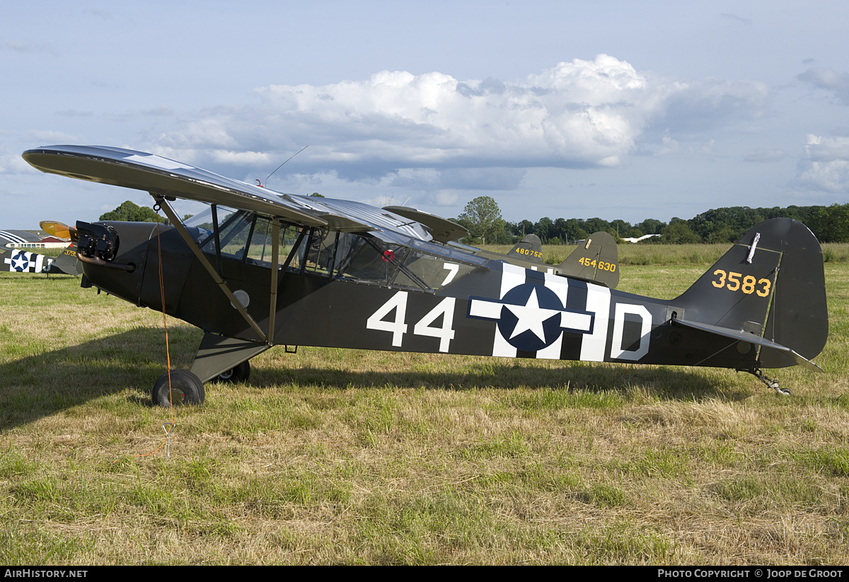 Aircraft Photo of G-FINT / 3583 | Piper L-4B Cub (J-3C-65D) | USA - Air Force | AirHistory.net #196075