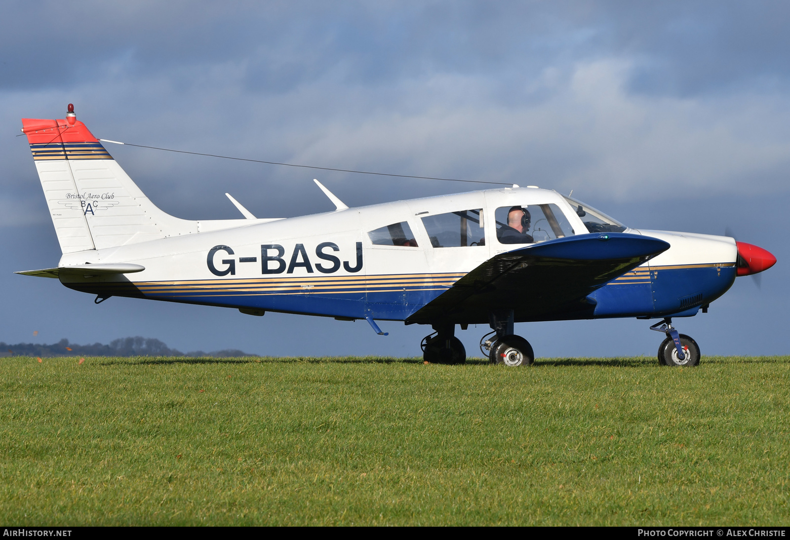 Aircraft Photo of G-BASJ | Piper PA-28-180 Cherokee Challenger | Bristol Aero Club | AirHistory.net #196076