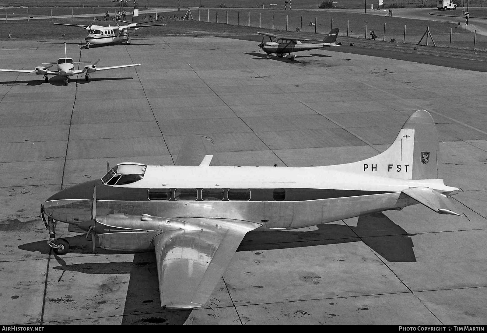 Aircraft Photo of PH-FST | De Havilland D.H. 104 Dove 5 | Vliegsyndicaat Twente - Flying Syndicate Twente | AirHistory.net #196082