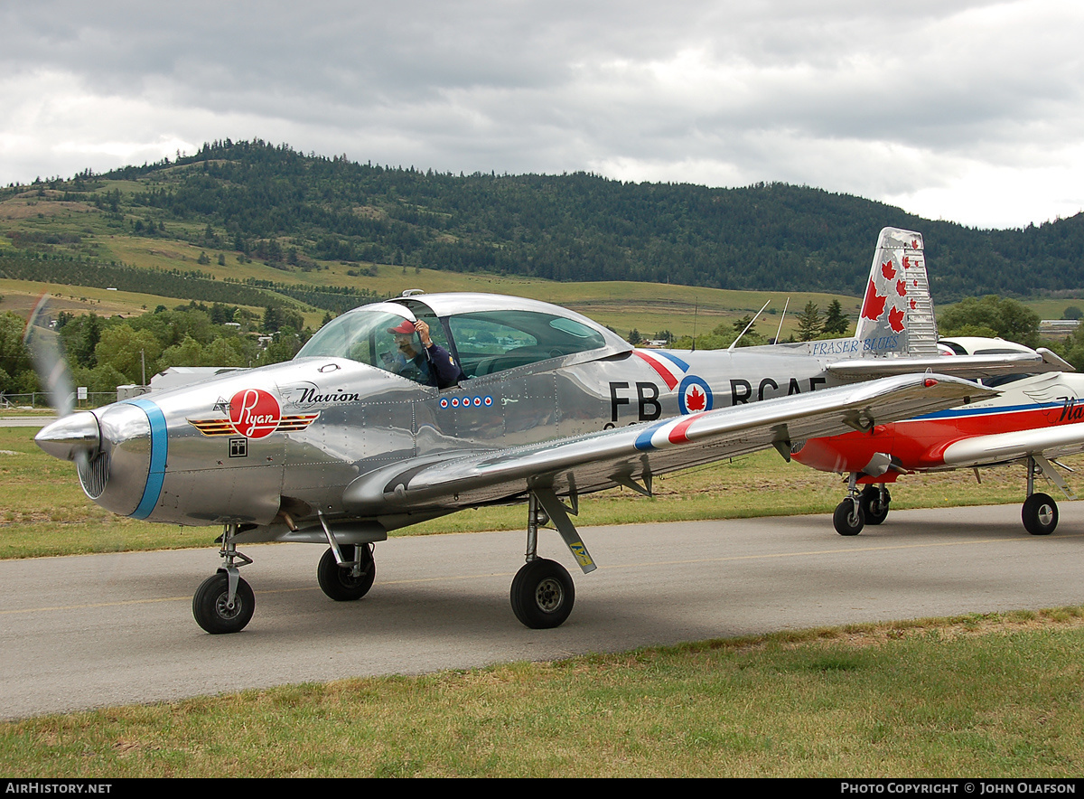 Aircraft Photo of C-GYIY | North American Navion (NA-145) | Fraser Blues Formation Team | AirHistory.net #196094