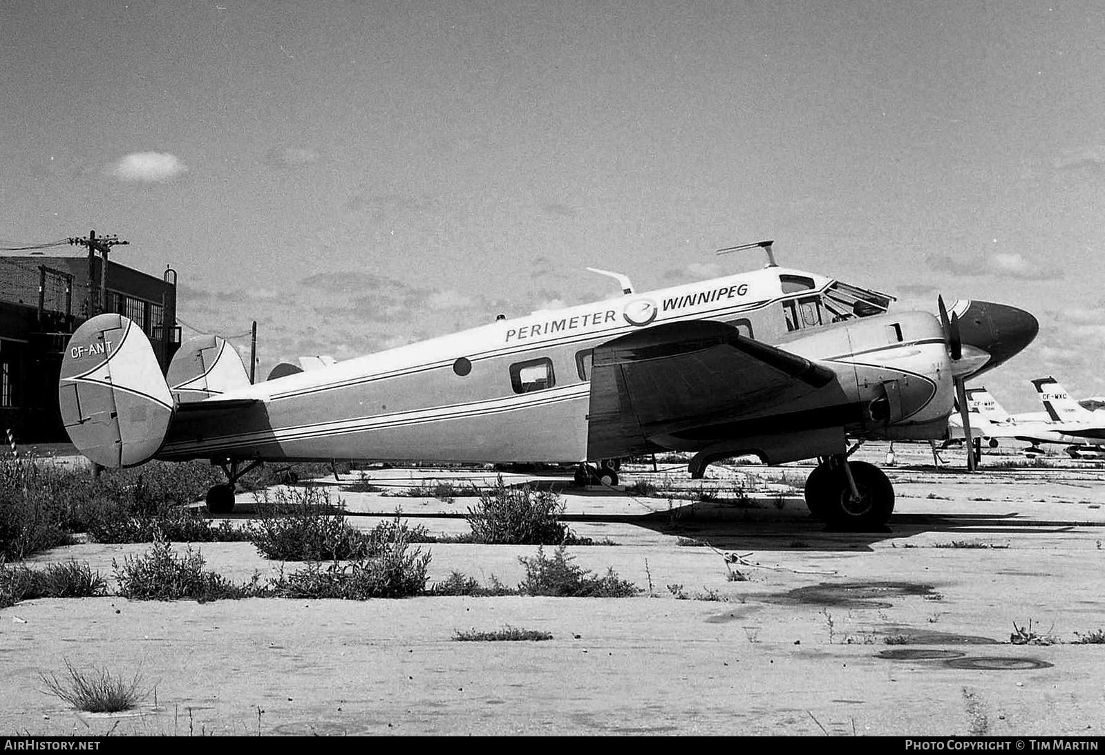 Aircraft Photo of CF-ANT | Beech E18S | Perimeter Aviation | AirHistory.net #196110