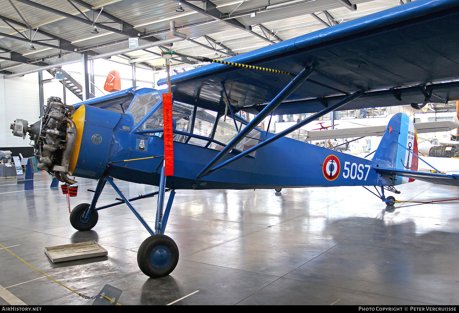 Aircraft Photo of F-BIPJ / 149 | Morane-Saulnier MS.505 Criquet | France - Navy | AirHistory.net #196115