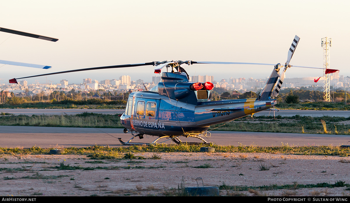 Aircraft Photo of D-HGHS | Bell 412HP | Gobierno de España | AirHistory.net #196120