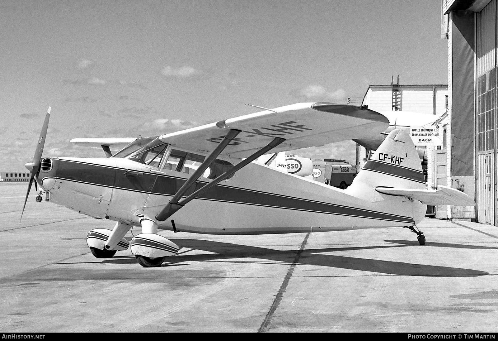 Aircraft Photo of CF-KHF | Stinson 108-2 | AirHistory.net #196121