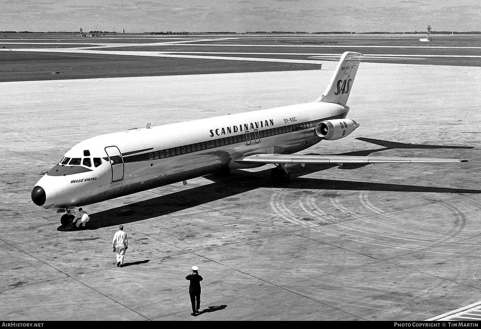 Aircraft Photo of OY-KGC | McDonnell Douglas DC-9-41 | Scandinavian Airlines - SAS | AirHistory.net #196128