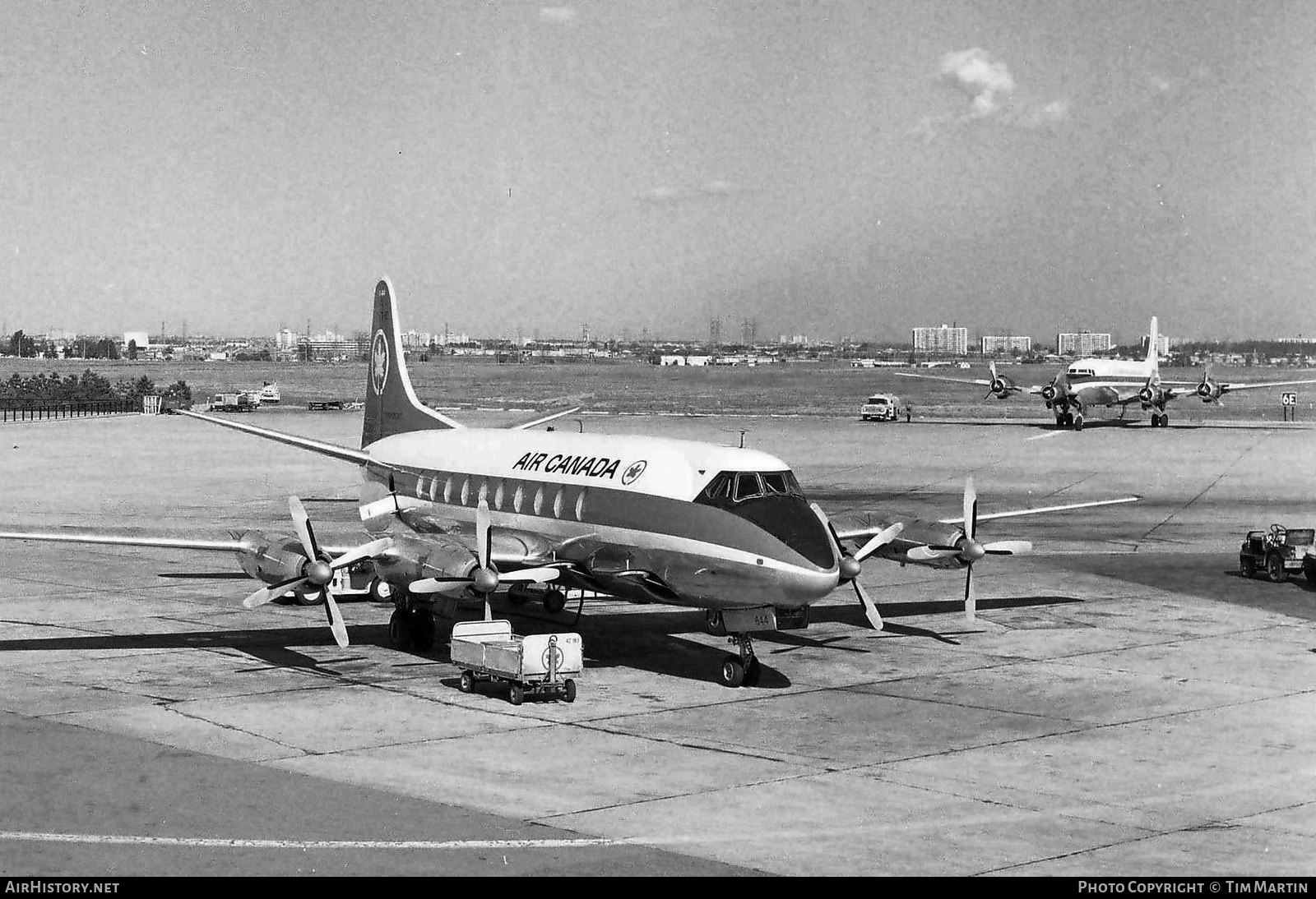 Aircraft Photo of CF-THZ | Vickers 757 Viscount | Air Canada | AirHistory.net #196132