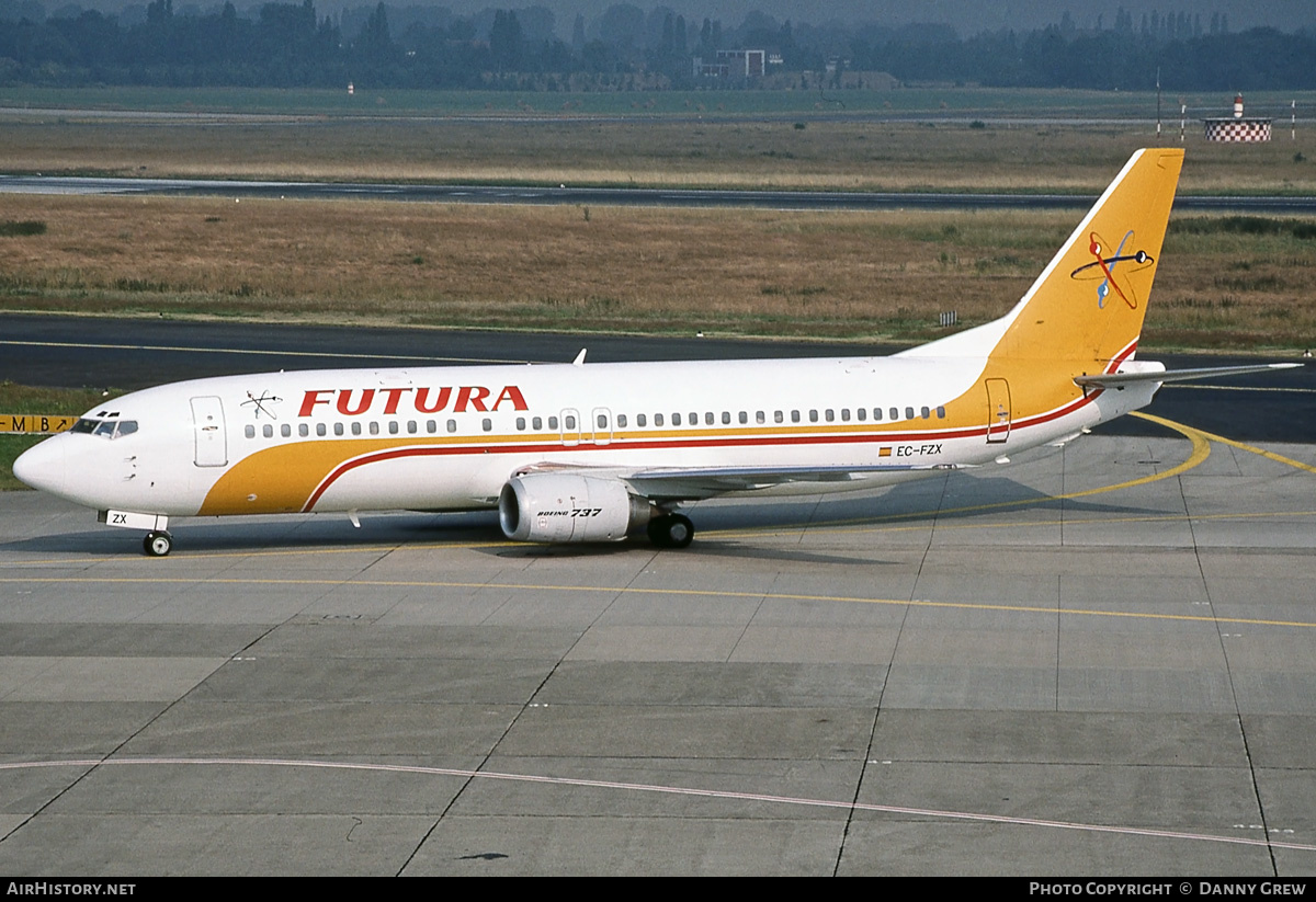 Aircraft Photo of EC-FZX | Boeing 737-4Y0 | Futura International Airways | AirHistory.net #196143