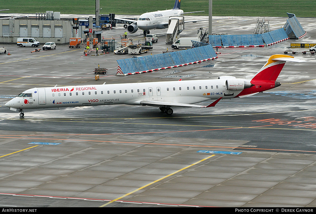 Aircraft Photo of EC-MLN | Bombardier CRJ-1000 (CL-600-2E25) | Iberia Regional | AirHistory.net #196145