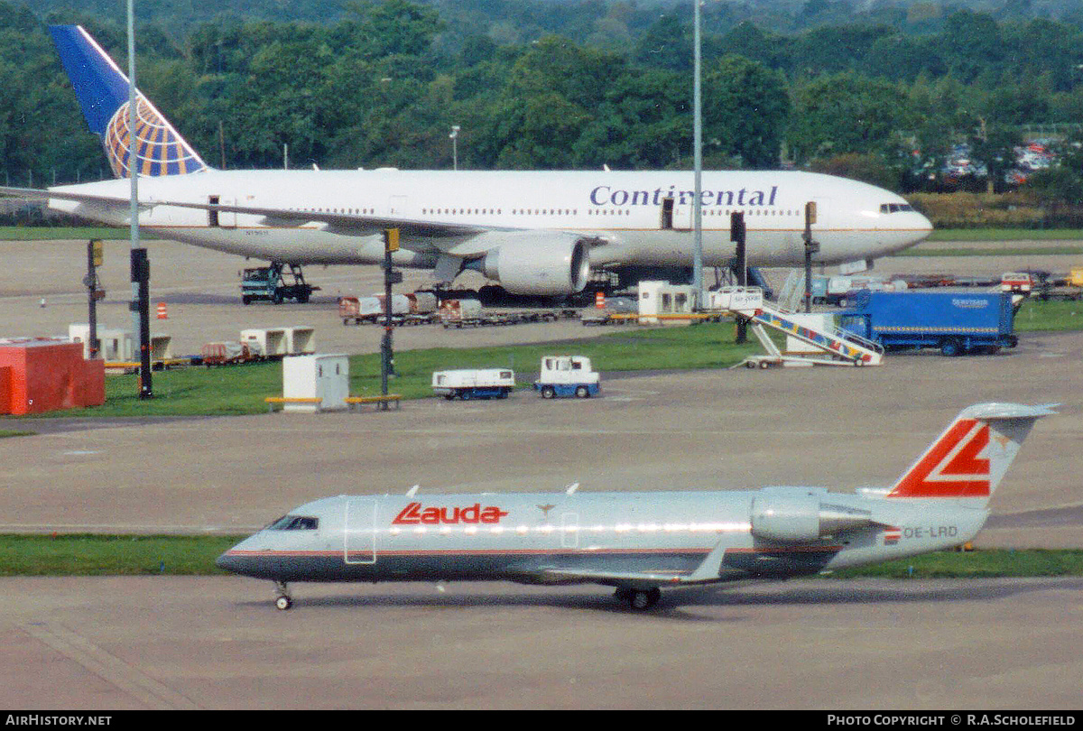 Aircraft Photo of OE-LRD | Canadair CRJ-100LR (CL-600-2B19) | Lauda Air | AirHistory.net #196192