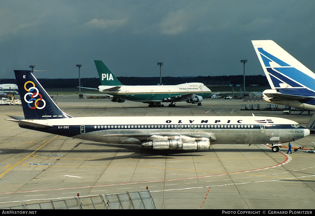 Aircraft Photo of SX-DBE | Boeing 707-384B | Olympic | AirHistory.net #196205