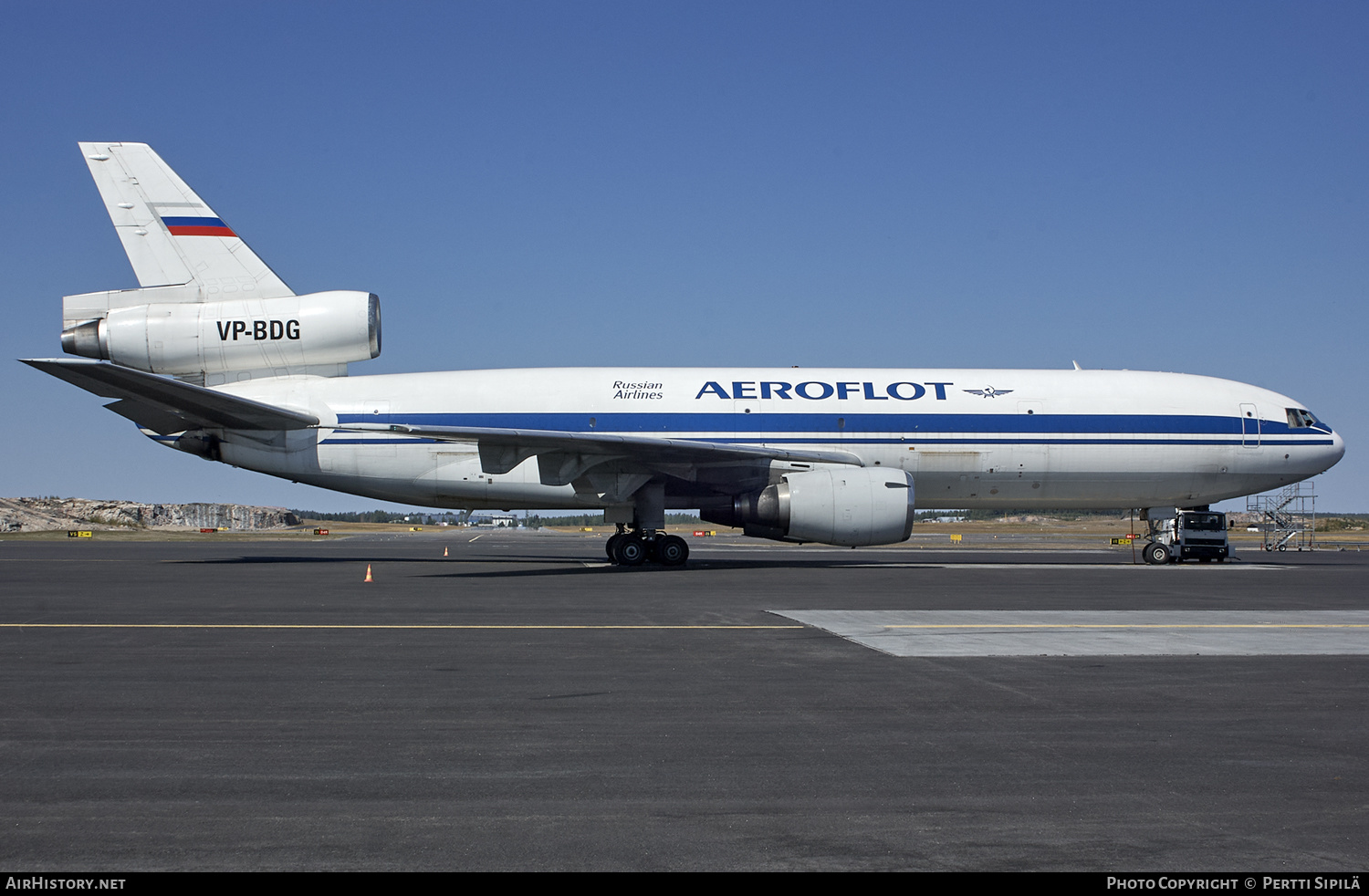 Aircraft Photo of VP-BDG | McDonnell Douglas DC-10-40(F) | Aeroflot - Russian Airlines | AirHistory.net #196220