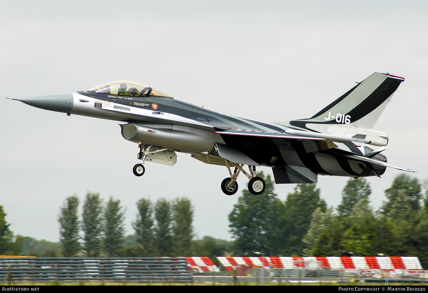 Aircraft Photo of J-016 | General Dynamics F-16AM Fighting Falcon | Netherlands - Air Force | AirHistory.net #196225