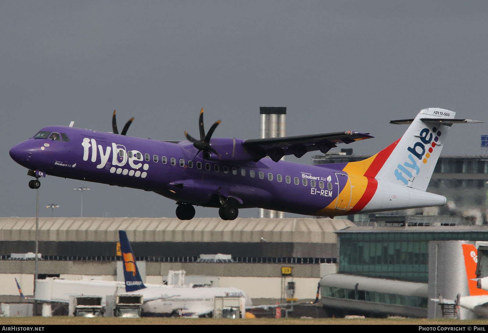 Aircraft Photo of EI-REM | ATR ATR-72-500 (ATR-72-212A) | Flybe | AirHistory.net #196238