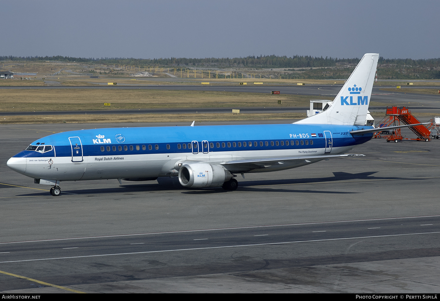 Aircraft Photo of PH-BDS | Boeing 737-406 | KLM - Royal Dutch Airlines | AirHistory.net #196246