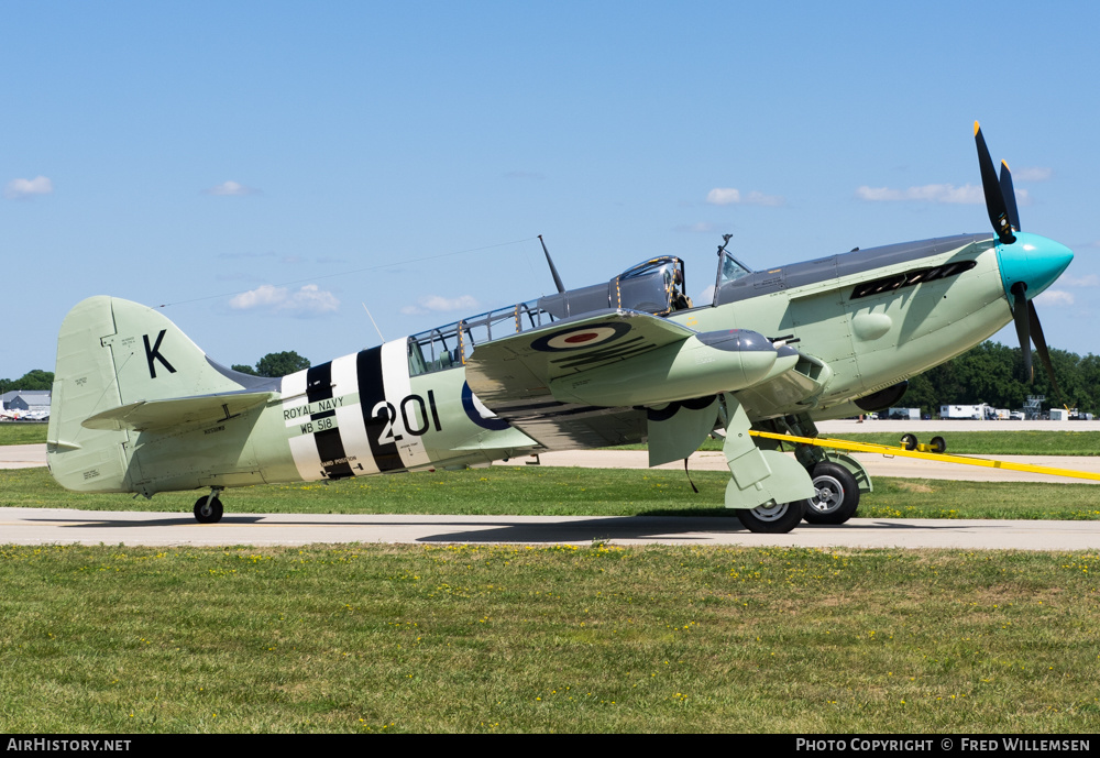 Aircraft Photo of N518WB / WB518 | Fairey Firefly AS6 | Australia - Navy | AirHistory.net #196258