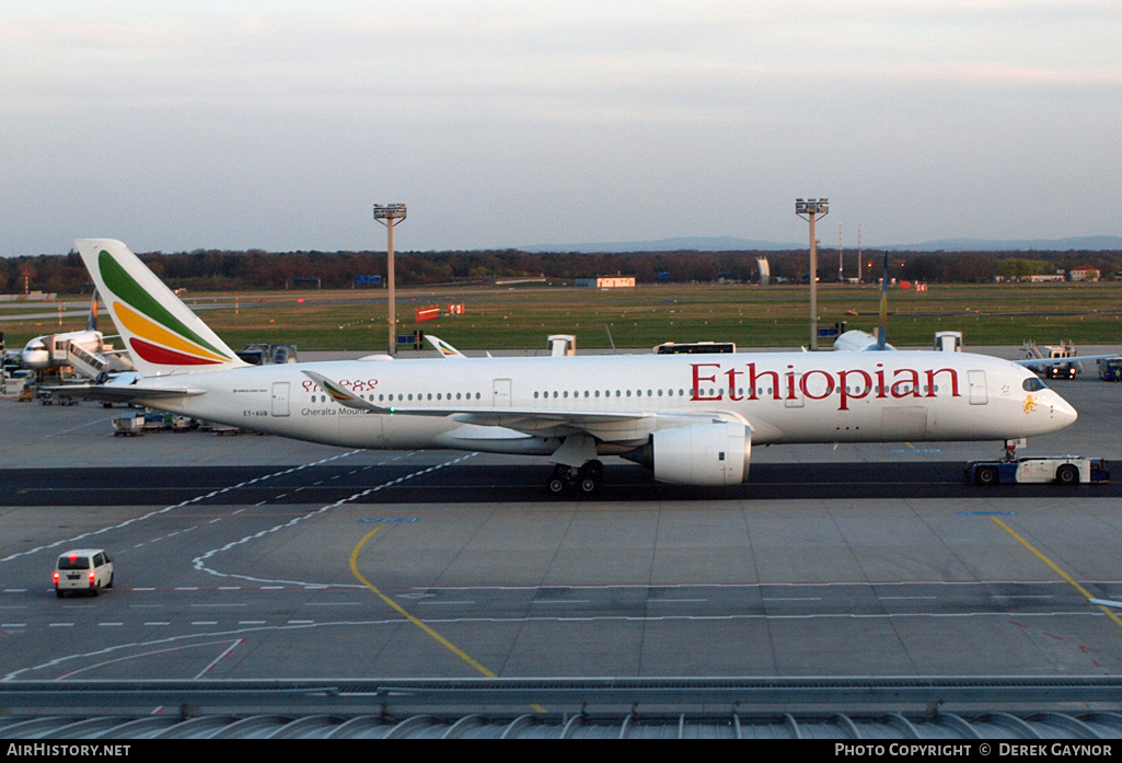 Aircraft Photo of ET-AUB | Airbus A350-941 | Ethiopian Airlines | AirHistory.net #196264