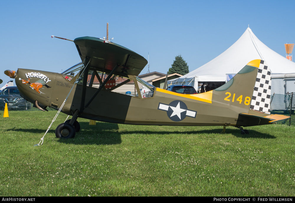 Aircraft Photo of N60190 / 2148 | Stinson L-5 Sentinel | USA - Air Force | AirHistory.net #196268