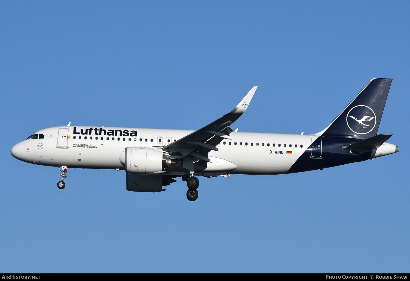 Aircraft Photo of D-AINQ | Airbus A320-271N | Lufthansa | AirHistory.net #196274