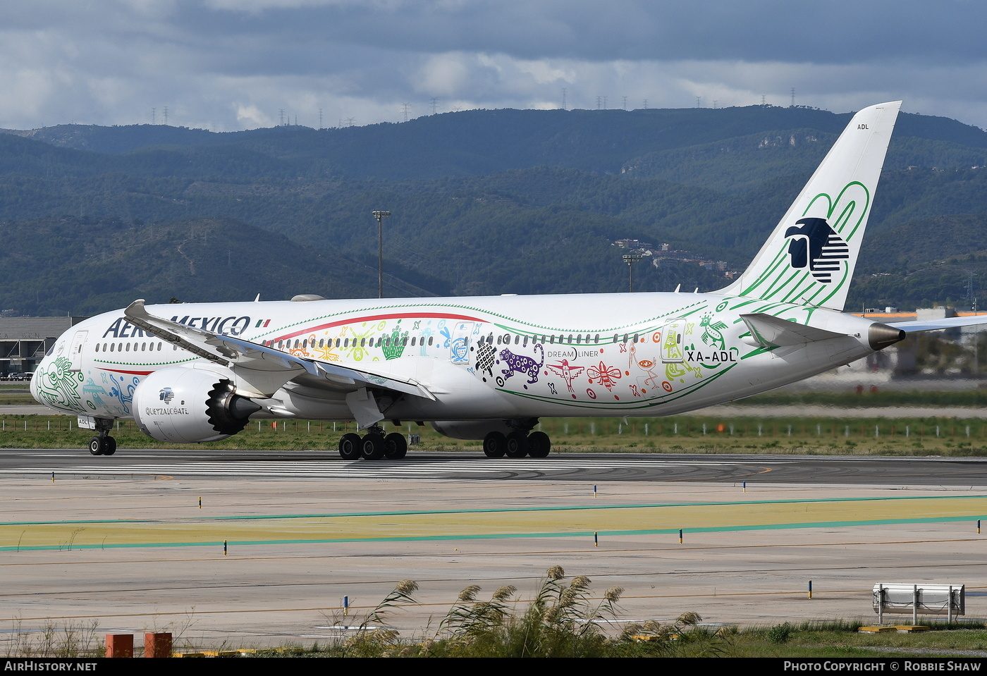 Aircraft Photo of XA-ADL | Boeing 787-9 Dreamliner | AeroMéxico | AirHistory.net #196285