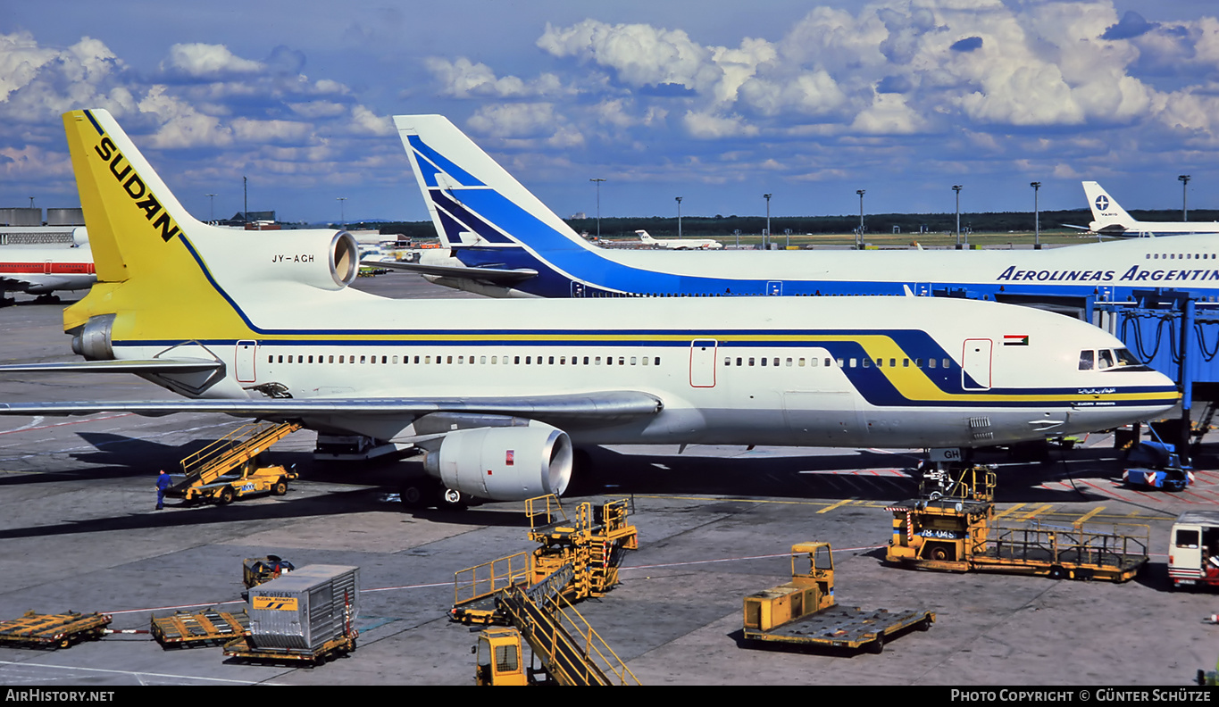 Aircraft Photo of JY-AGH | Lockheed L-1011-385-3 TriStar 500 | Sudan Airways | AirHistory.net #196287