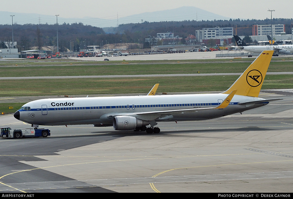 Aircraft Photo of D-ABUM | Boeing 767-31B/ER | Condor Flugdienst | AirHistory.net #196308
