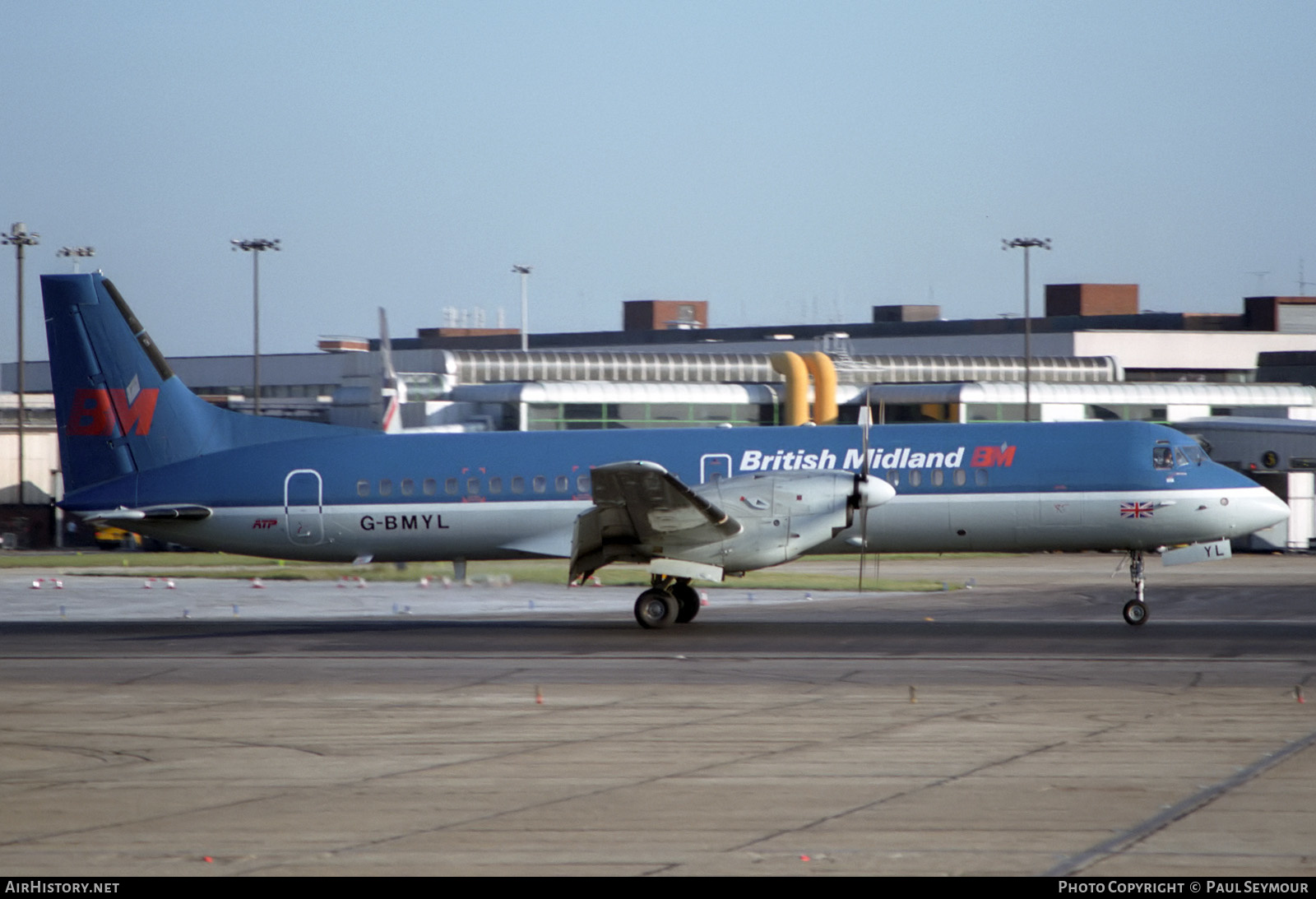 Aircraft Photo of G-BMYL | British Aerospace ATP | British Midland Airways - BMA | AirHistory.net #196310