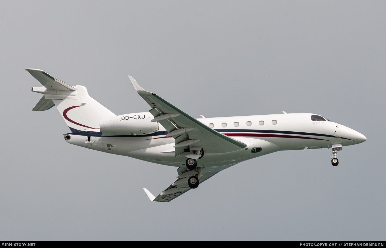 Aircraft Photo of OD-CXJ | Embraer EMB-550 Legacy 500 | AirHistory.net #196317