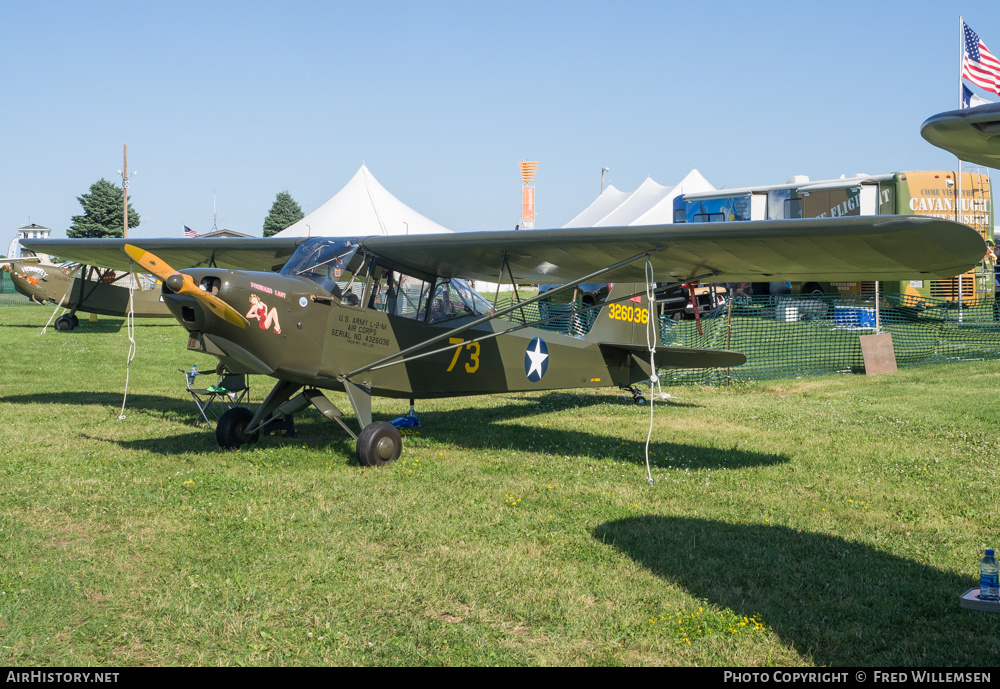 Aircraft Photo of N50417 / 326036 | Taylorcraft DCO-65 | USA - Air Force | AirHistory.net #196318