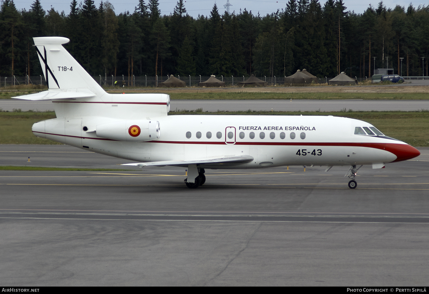 Aircraft Photo of T18-4 | Dassault Falcon 900B | Spain - Air Force | AirHistory.net #196348