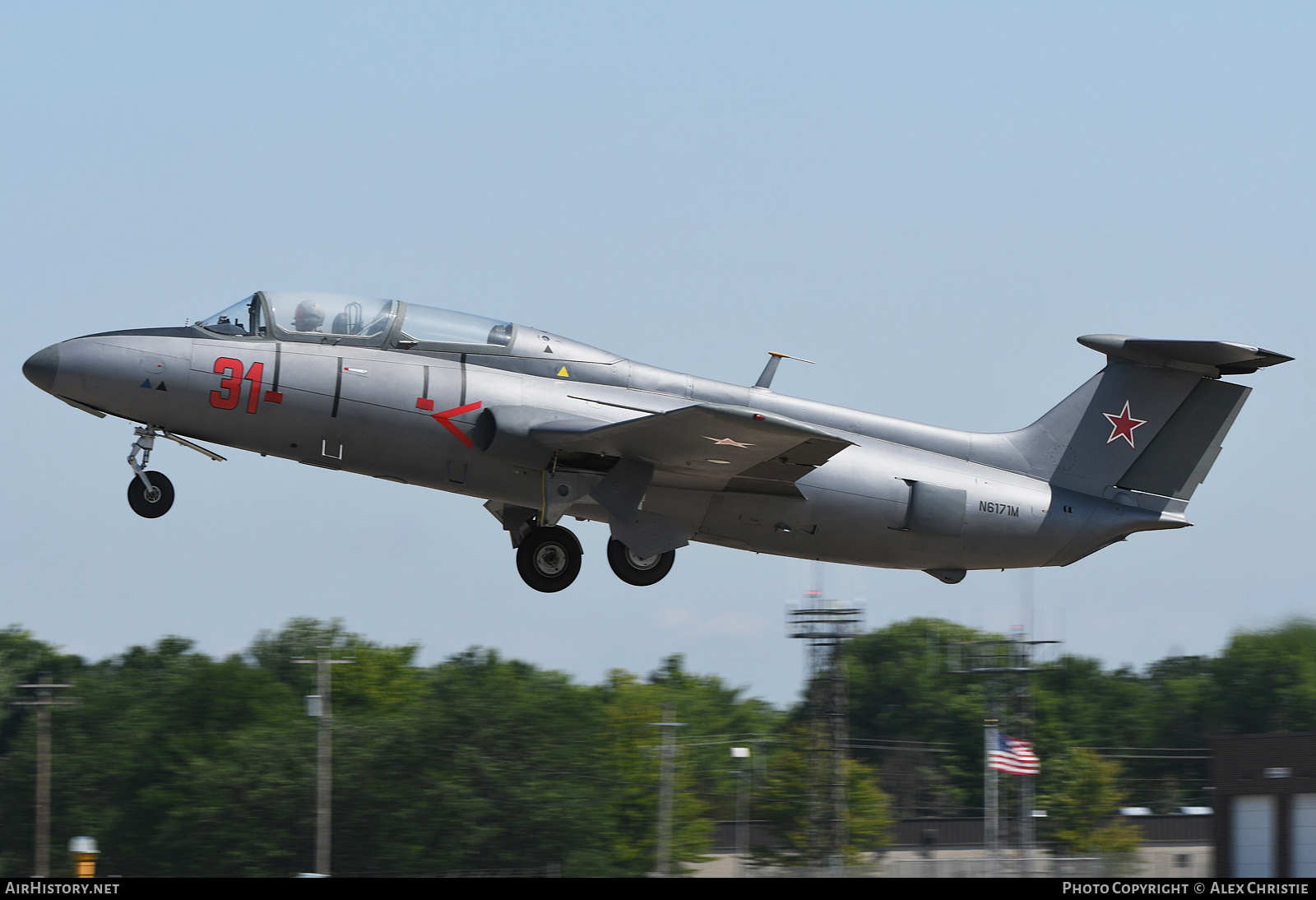 Aircraft Photo of N6171M | Aero L-29 Delfin | Russia - Air Force | AirHistory.net #196365