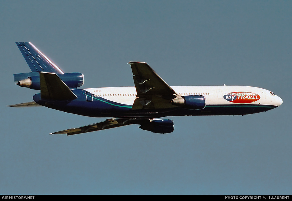 Aircraft Photo of G-DPSP | McDonnell Douglas DC-10-10 | MyTravel Airways | AirHistory.net #196373