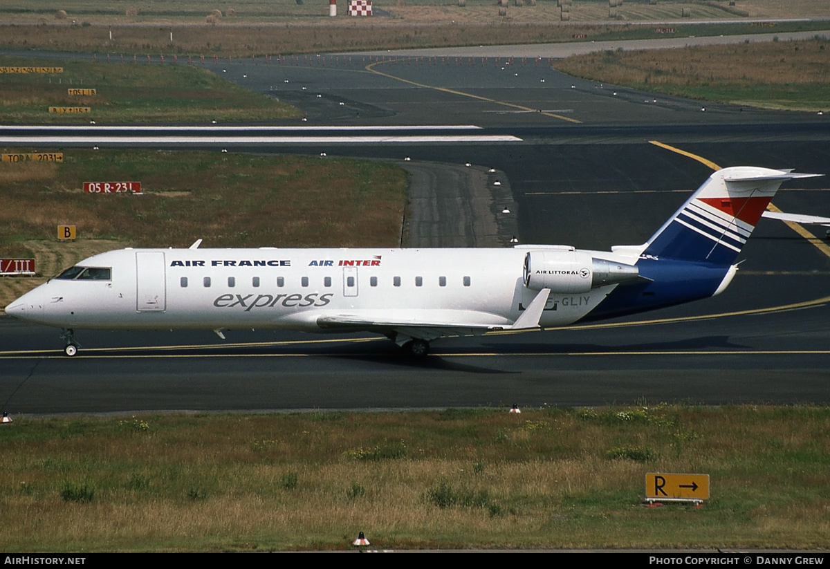 Aircraft Photo of F-GLIY | Canadair CRJ-100ER (CL-600-2B19) | Air France Express | AirHistory.net #196381