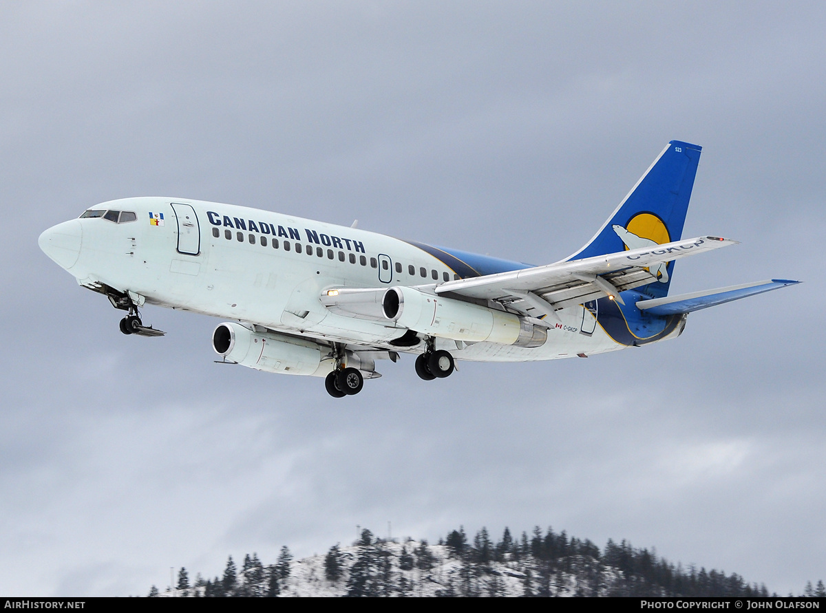 Aircraft Photo of C-GKCP | Boeing 737-217/Adv | Canadian North | AirHistory.net #196388