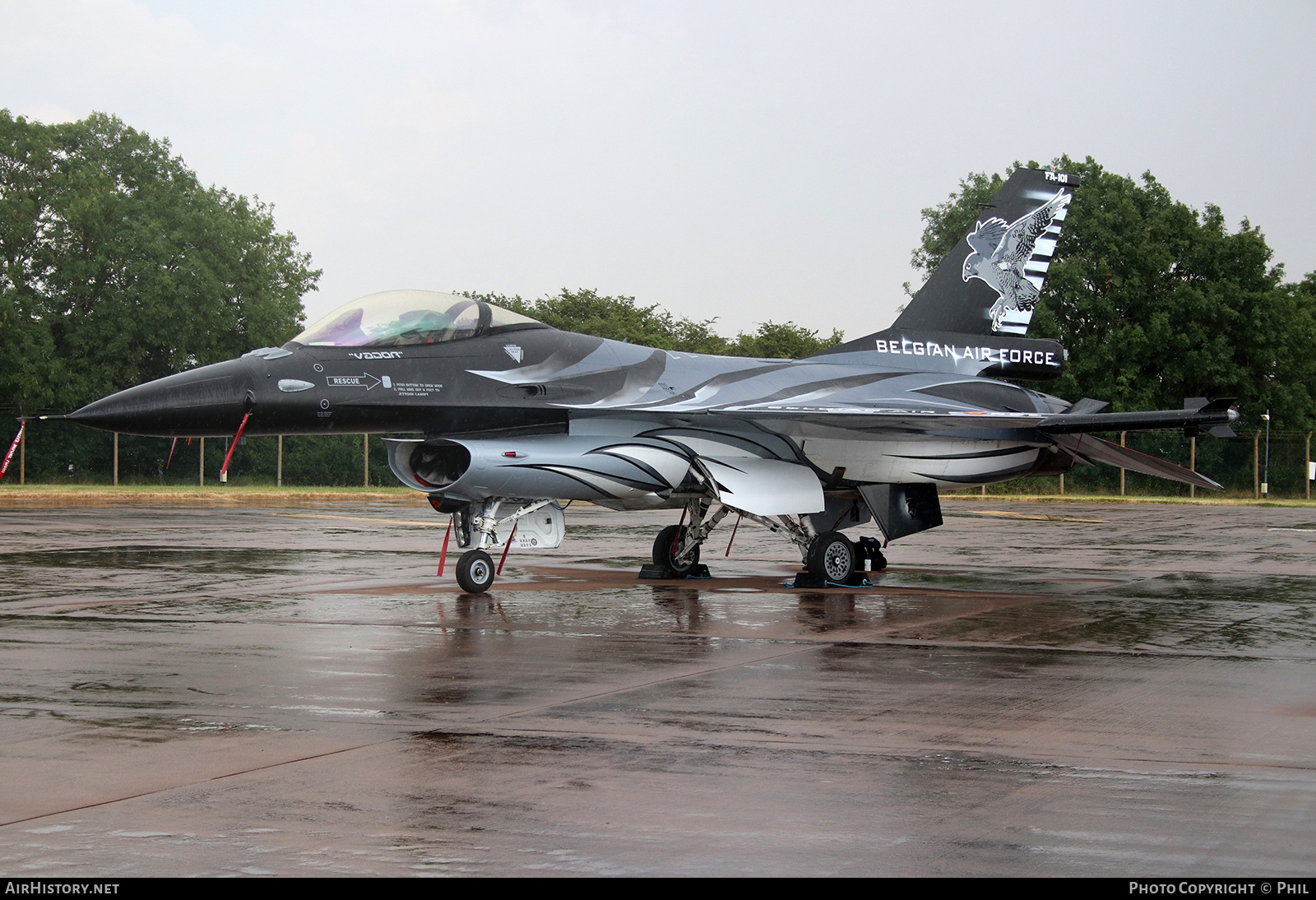 Aircraft Photo of FA-101 | General Dynamics F-16AM Fighting Falcon | Belgium - Air Force | AirHistory.net #196415