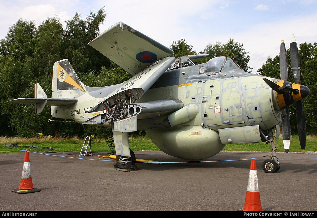 Aircraft Photo of XL502 | Fairey Gannet AEW.3 | UK - Navy | AirHistory.net #196418