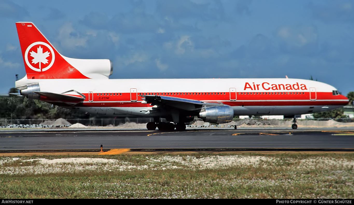 Aircraft Photo of CF-TNF | Lockheed L-1011-385-1 TriStar 1 | Air Canada | AirHistory.net #196419