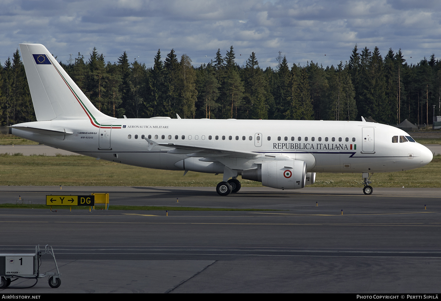 Aircraft Photo of MM62243 | Airbus ACJ319 (A319-115/CJ) | Italy - Air Force | AirHistory.net #196422