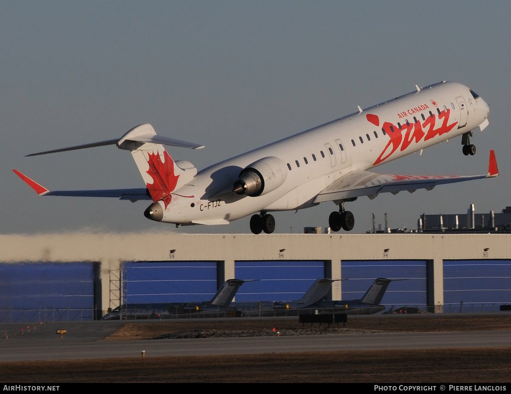 Aircraft Photo of C-FTJZ | Bombardier CRJ-705ER (CL-600-2D15) | Air Canada Jazz | AirHistory.net #196436