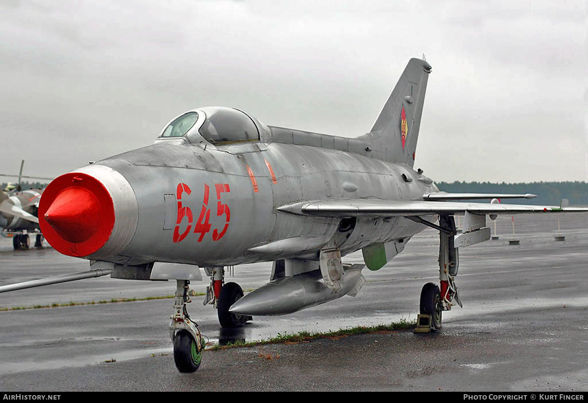 Aircraft Photo of 645 | Mikoyan-Gurevich MiG-21F-13 | East Germany - Air Force | AirHistory.net #196450