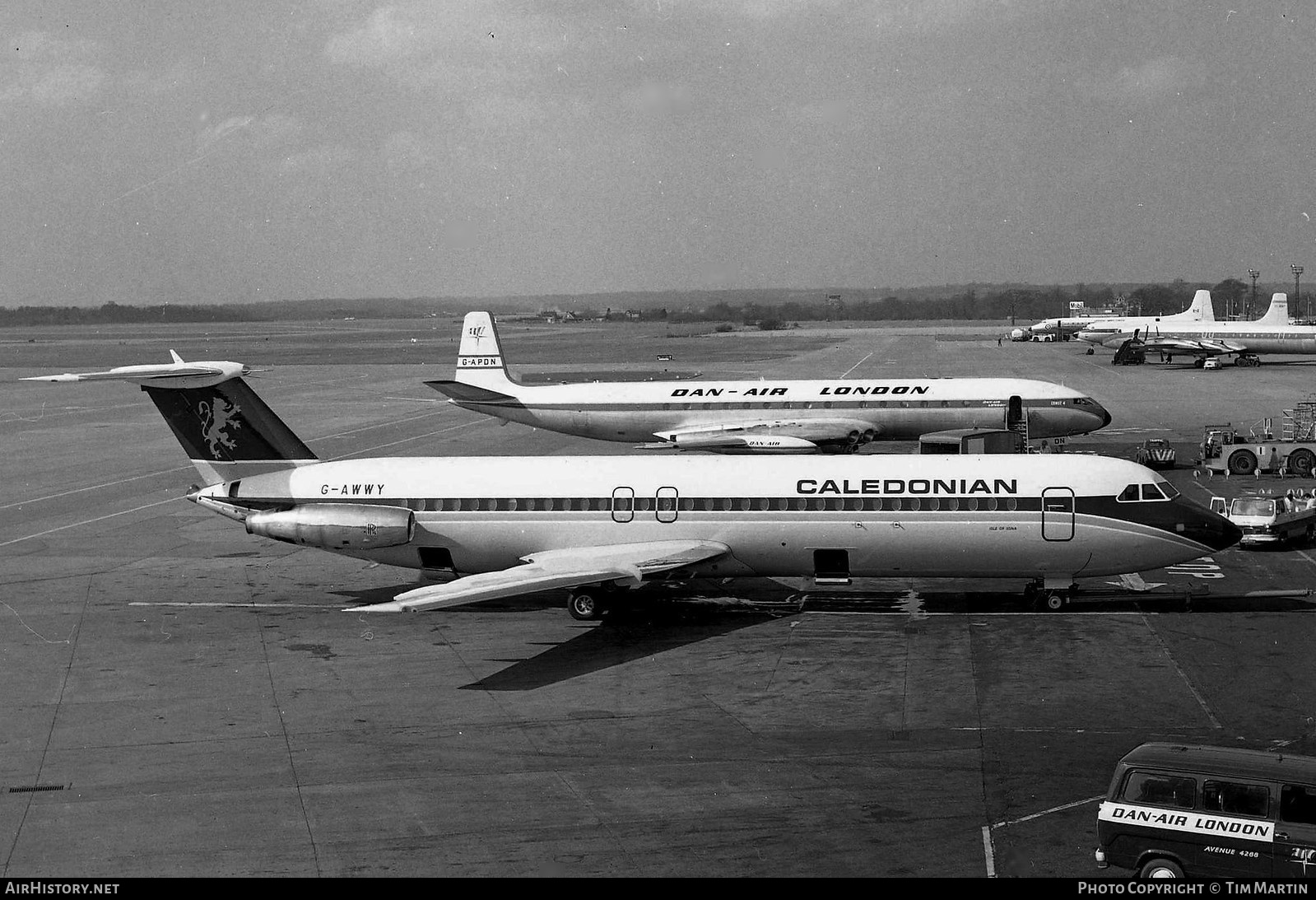 Aircraft Photo of G-AWWY | BAC 111-509EW One-Eleven | Caledonian Airways | AirHistory.net #196454