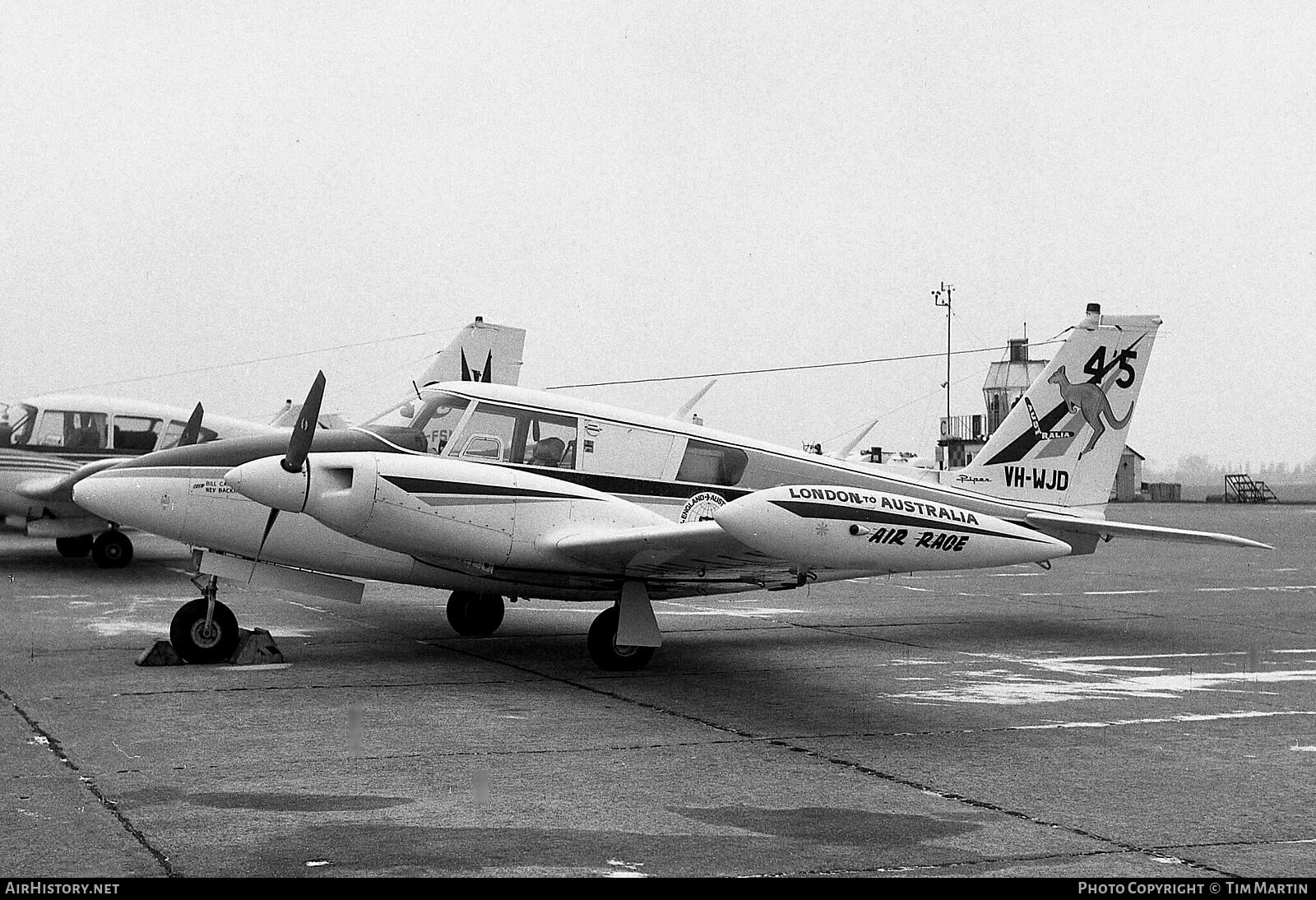 Aircraft Photo of VH-WJD | Piper PA-30-160 Twin Comanche B | AirHistory.net #196469
