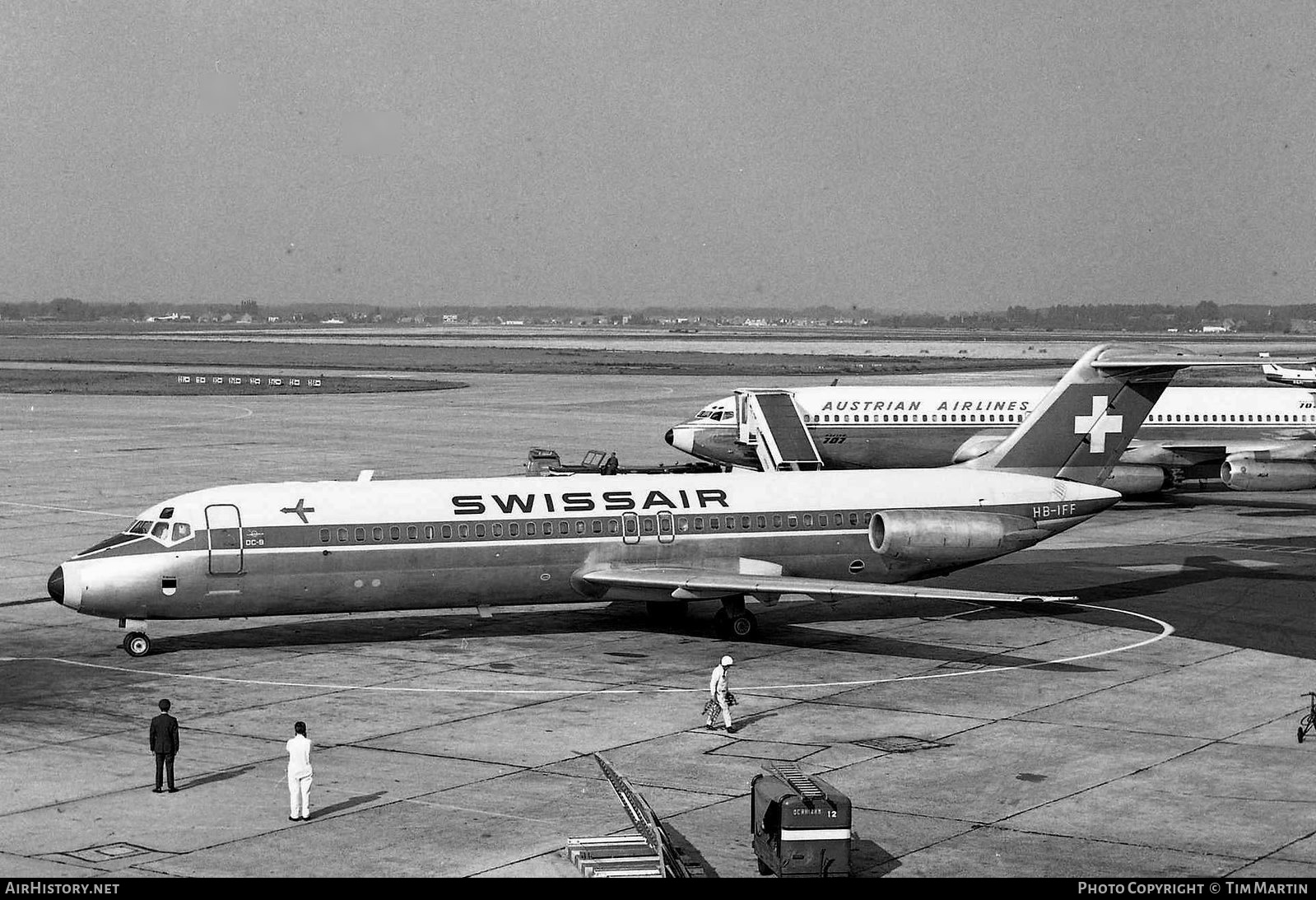 Aircraft Photo of HB-IFF | McDonnell Douglas DC-9-32 | Swissair | AirHistory.net #196478
