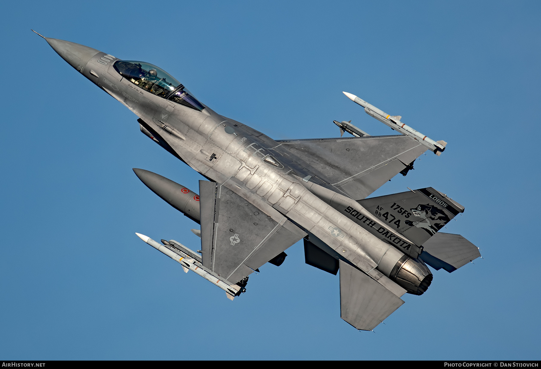 Aircraft Photo of 88-0474 / AF88-474 | General Dynamics F-16CM Fighting Falcon | USA - Air Force | AirHistory.net #196479