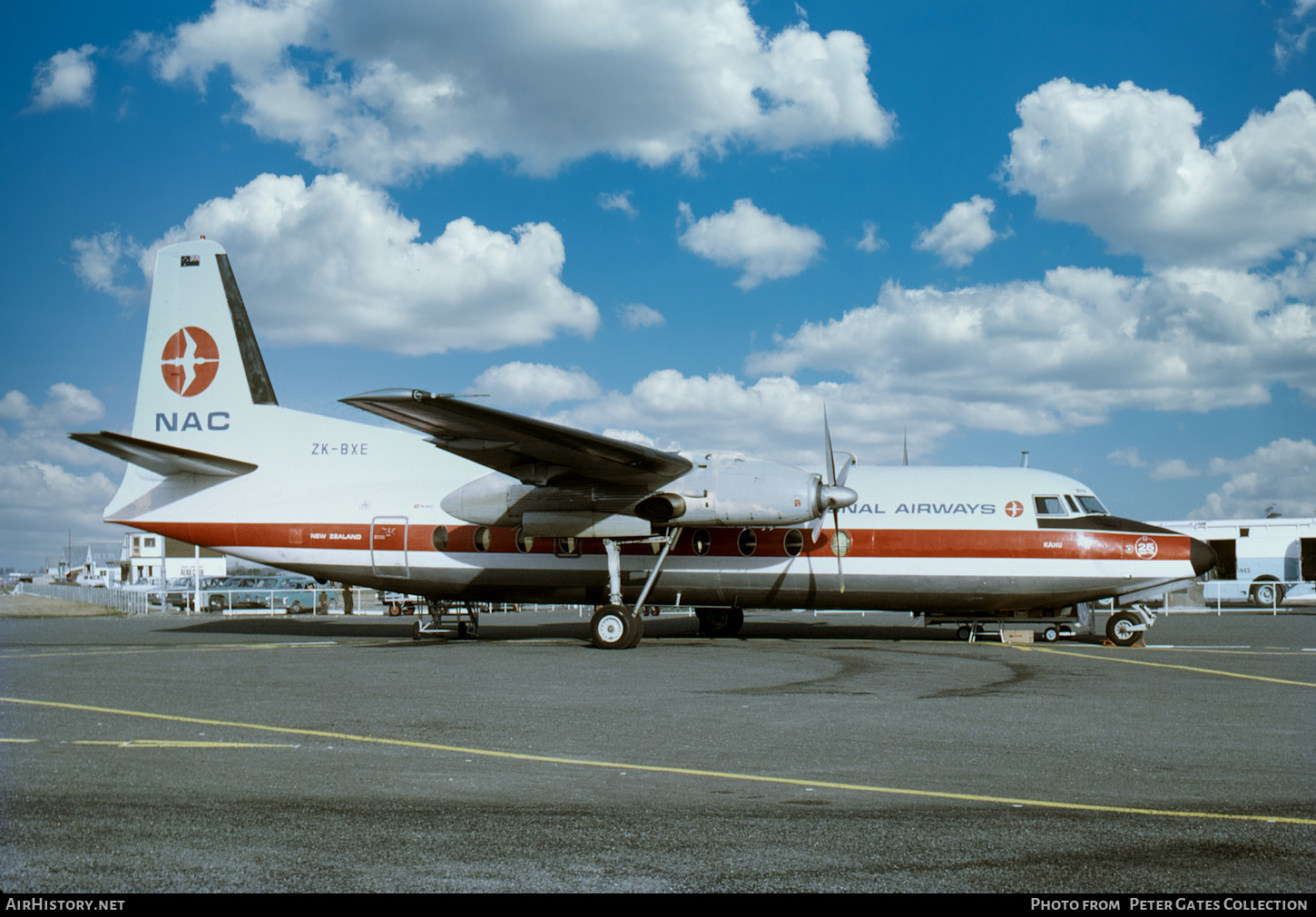 Aircraft Photo of ZK-BXE | Fokker F27-100 Friendship | New Zealand National Airways Corporation - NAC | AirHistory.net #196486