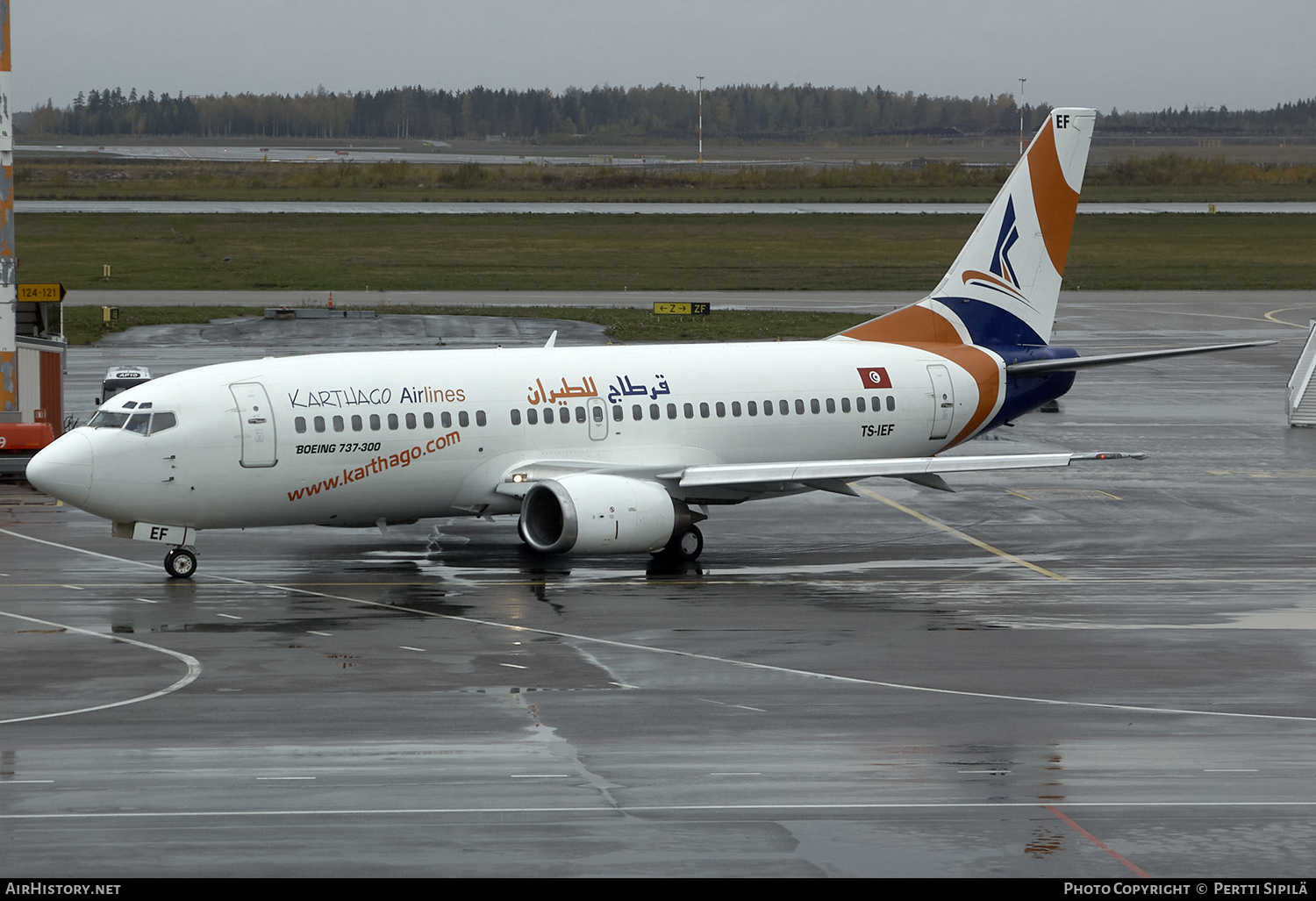 Aircraft Photo of TS-IEF | Boeing 737-3Q8 | Karthago Airlines | AirHistory.net #196494